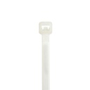 Panduit Cincho STRONGHOLD, 215 mm largo x 4.8 mm ancho, Tensión 50 lb (222 N) Naylon 6,6 Color Natural, Paquete de 1000 Piezas 