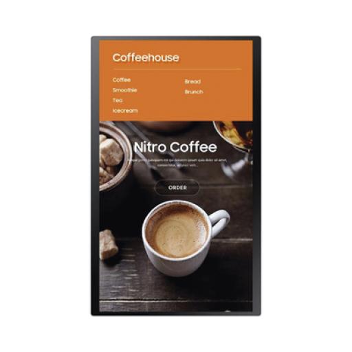 Samsung Pantalla de 24" touch para Kiosco punto de venta / SO Windows / 1920x1080p / compatible con terminal bancaria e impresora térmica. 