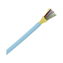 Panduit Cable de Fibra Óptica de 12 hilos, Multimodo OM3 50/125 Optimizada, Interior, Tight Buffer 900um, No Conductiva (Dieléctrica), OFNR (Riser), Precio Por Metro