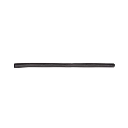 SYSCOM PARTS Tubo Termoencogible (Termofit) Negro de 1.2 m, 1/16" de Diámetro, Reduce de 2:1, Poliolefina.