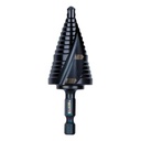 Klein Tools Broca Escalonada 12 en 1, de Liberación Rápida, Acanaladura en Espiral, produce Agujeros de 2-3 cm e Intermedios. 10x más Durable