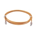 Panduit Cable de Parcheo TX6, UTP Cat6, 24 AWG, CM, Color Naranja, 7ft
