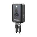Hikvision Digital Technology Cubo IP Dual / Térmica 3.1 mm (160 x 120) / 2ºC de Precisión / Óptico 1.29 mm (2 Megapixel) / PoE / Termométrica / Ideal para Sites o Lugares Pequeños