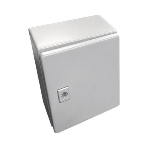 ANCLO Gabinete de Acero, Nema 4 -IP 66 de 30x30x15 cm con Platina y certificado UL.