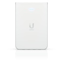 Ubiquiti Networks Access Point UniFi U6 In Wall/Montaje p/pared, WIFI 6 2.4 Y 5 Ghz, hasta 5.3 Gbps, 1 pto PoE In, 4 ptos secundarios (1 PoE Out)