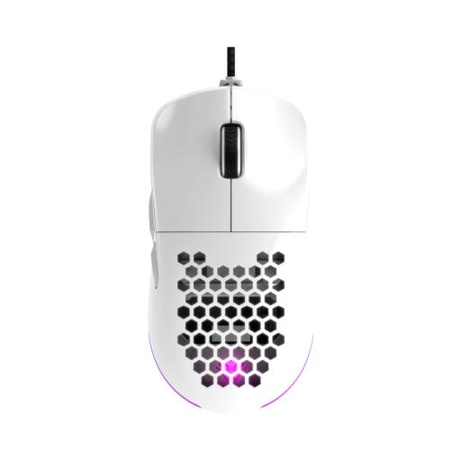 Revko MOUSE GAMER 12800 DPI RGB SPEED ER EVO MG939 USB 6 NIV BLANCO