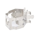 Syscom Sujetador Tipo Snap In Para Cable Coaxial de 1 1/4" Kit de 10 Piezas.