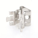 Syscom Sujetador Tipo Snap In Para Cable Coaxial de  1/2" Kit de 10 Piezas.