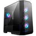 GABINETE MSI (MAG PANO M100R PZ) NEGRO, VIDRIO TEMPLADO, 4*VENTILADOR ARGB, MICRO ATX, SIN FUENTE