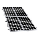 Epcom Montaje para Panel Solar 2X2, Riel 5 de 2700mm para Módulos con Espesor de 30-35mm, Vel. de Viento Máx. 136km/h