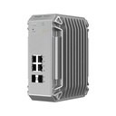 RUIJIE Switch Industrial PoE hasta , Ideal para temperaturas Extremas y protección contra descargas, 4 Puertos Gigabit PoE 802.3 af/at, 2 puertos SFP Administrable Cloud