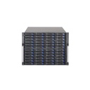 Hikvision Digital Technology Servidor de almacenamiento cluster / 48 Bahías de disco duro / Controlador simple / Graba 600 canales IP / Fuente redundante