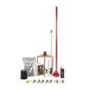 Total Ground Kit Pararrayo con Accesorios para Protección de Diámetro de 200m.