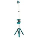Makita Torre para Iluminación inalámbrica de Zona/Multidireccional con tres Cabezales, se extiende hasta 2.2 metros, Utiliza batería LXT® Litio‑Ion de 18V.