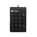 Nextep Teclado Numerico Nextep Alambrico Usb 18 Teclas