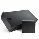 Siemon FIBER, ENCLOSURE, LIGHTVERSE, WALL MOUNT, FIXED ACCESS, 1 OPENING, BLACK
