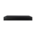 Hanwha NVR de 12 Megapíxel con Wisenet Wave Embebido / Incluye 4 Licencias / 1TB Incluido / 8 canales / 8 puertos PoE+ / H.265 & WiseStream / E/S de alarma
