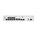 Huawei Controladora de Puntos de Acceso / 10 puertos 10/100/1000 Mbps / 2 puertos 10GE SFP+ / Hotspot 2.0 / Roaming Capa 2 y 3 / Rendimiento 10 Gbps / Soporta 256 APs / Hasta 2048 Clientes 
