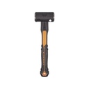 Klein Tools Marro de Acero de Aleación 2.72 kg., de Mango Robusto de Fibra de Vidrio con Agujero para Colgarse. Ideal para Demolición, Golpeo de estacas, Inserción de cuñas