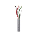 GENESIS Caja de 152 Metros / Cable  4x16 AWG / Color Gris / Aplicaciones de Control / Riser