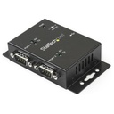 StarTech.com ADAPTADOR HUB USB A SERIAL DB9 FTDI DE 2 PUERTOS DE PARED