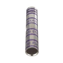 Panduit Empalme de Compresión a tope  de Cobre tipo barril largo. Para cable 4/0 AWG, Paquete de 10 Piezas