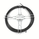 LINKEDPRO BY EPCOM Raqueta para Almacenamiento de Cable para Poste de 300 a 600 mm