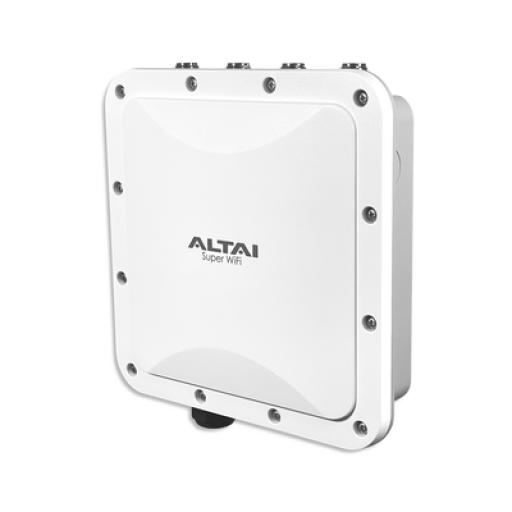 Altai Technologies Punto de Acceso Industrial Super Wi-Fi 6 Conectorizado 2x2, Doble Banda Simultanea en 2.4 y 5 GHz, Hasta 400 m de Cobertura, 512 Usuarios Concurrentes