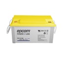 Epcom Batería de GEL PURO OPzV / 12 V @ 100 Ah / Ciclo profundo / Uso en Aplicaciones Fotovoltaicas y de Respaldo