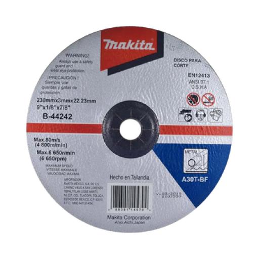 [MAKITA_B-44242] Makita Disco de corte para metal de 9"
