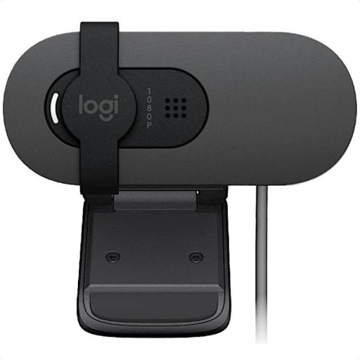 Logitech BRIO 105 - Webcam - color - 2 MP - 1920 x 1080 - 720p, 1080p - audio - USB