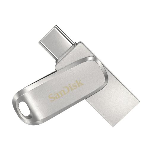 MEMORIA USB SANDISK 128GB (SDDDC4-128G-G46) DUAL DRIVE LUXE, USB TYPE-C