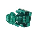 Panduit KIT 4 Tuercas Enjauladas No. 12-24, 4 Tornillos Rosca 1/2" Verde.