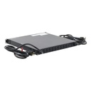 HOFFMAN PDU Monitoreable de Transferencia Automática ATS (Fuente Redundante), Con 10 Salidas 5-15R,   Enchufes de Entrada L5-20P, Instalación Horizontal de 19in, 1UR, 20 Amp, 120 Vca 