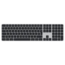 Apple Magic Keyboard teclado USB + Bluetooth Español Negro, Plata