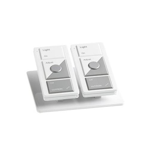 LUTRON CASETA WIRELESS Base de mesa para dos controles remotos inalámbricos LUTRON. Con goma para evitar deslizamiento.