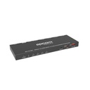 Epcom Splitter HDMI 1x4 | 4K@60Hz | Extractor de Audio | Down Scaler | HDR  4:4:4 | EDID | 18Gbps
