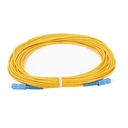 LINKEDPRO BY EPCOM Jumper de Fibra Óptica Monomodo SC/UPC-SC/UPC Simplex de 30 metros,  3mm