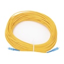 LINKEDPRO BY EPCOM Jumper de Fibra Óptica Monomodo SC/UPC-SC/UPC Simplex de 40 metros,  3mm