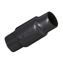 RAWELT Cople de Aluminio con Recubrimiento Exterior de Pvc e Interior de Uretano Purpura para Conduit  de 3/4" (19 mm).