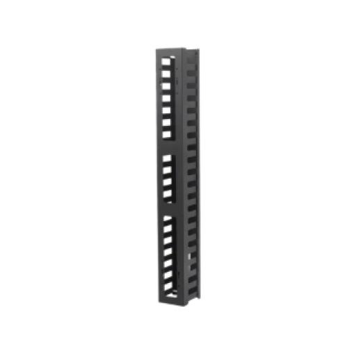 LINKEDPRO BY EPCOM Organizador de Cable Vertical de 21 Unidades Rack, Compatible con Racks Serie EIRL y EIQR
