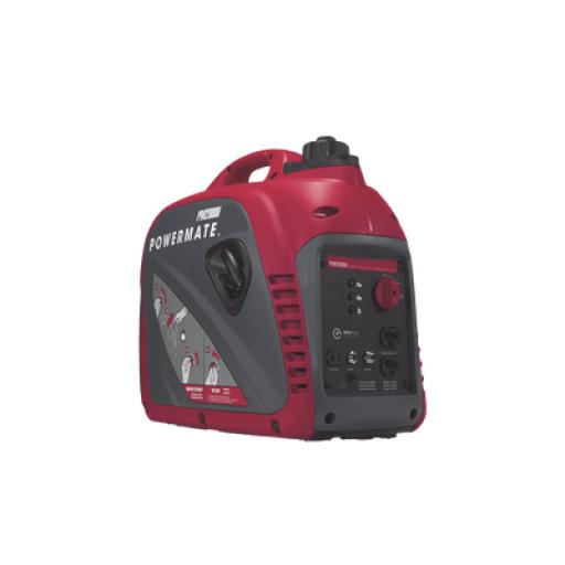 POWERMATE Generador Inversor Portátil a Gasolina, 1.7 kW, Arranque Manual