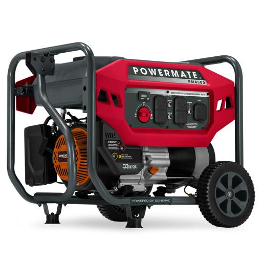 POWERMATE Generador Inversor Portátil a Gasolina, 3.6 kW, Arranque Manual