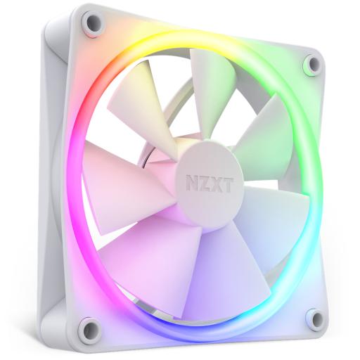 [NZXT_RF-R12TF-W1] VENTILADOR P/GABINETE NZXT (RF-R12TF-W1) F120 RGB, 120MM, BLANCO