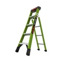 Little Giant Escalera de Tijera 3 en 1 de 1.5 Metros, Fibra de Vidrio (SKU13906-001). Hecha en E.U.A. (Versión 2.0)