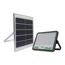 JWJ Reflector con Panel Solar 200 W /  Batería 3.2  V CD / T.C.C. 6 500 K / IP66.