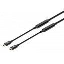 Cable de dispositivo activo USB 3.2 Gen 2 Tipo-C Manhattan 3 M.