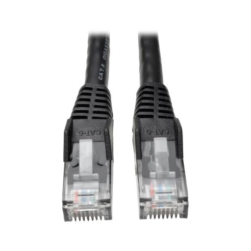 Tripp Lite CAT6 GIGABIT BLACK SNAGLESS PA