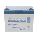 Power-Sonic Batería 12V, 35AH, Para Respaldo, Tecnologías AGM/VRLA, 5 Años Vida Útil, Terminales M6, Reconocida UL   