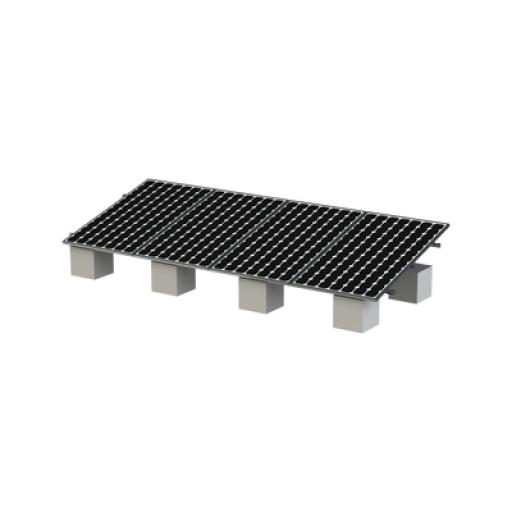 Epcom Montaje para Panel Solar, Riel "8" de 5450mm para Módulos con Espesor de 35mm, Velocidad de Viento Máx. 136km/h (20° a 45°)